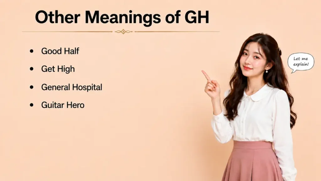 Other Meanings of GH