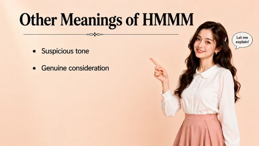Other Meanings of HMMM