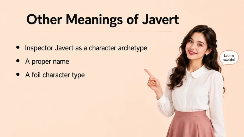 Other Meanings of Javert