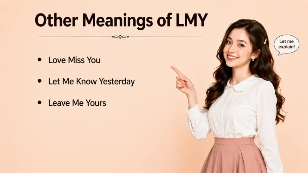 Other Meanings of LMY
