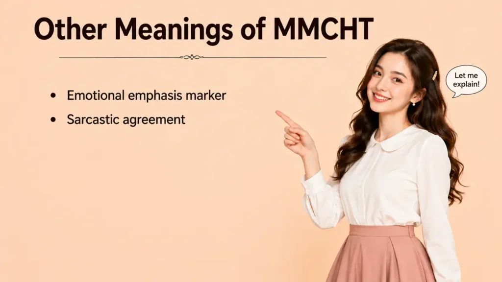 Other Meanings of MMCHT
