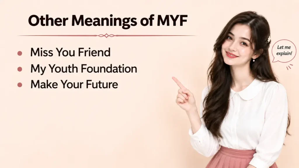 Other Meanings of MYF