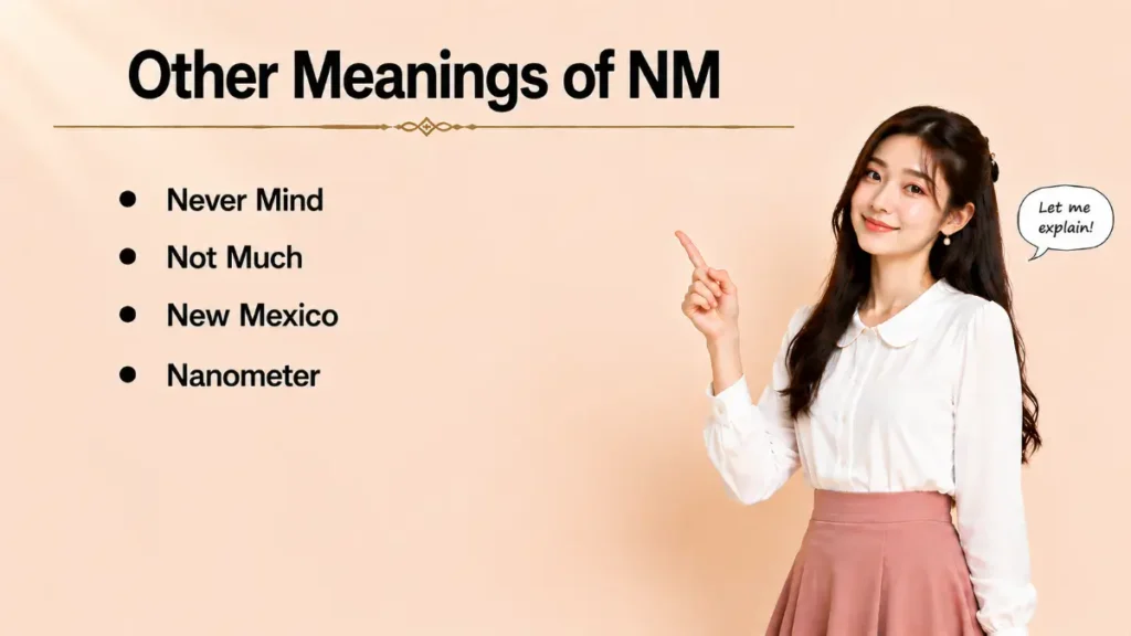 Other Meanings of NM