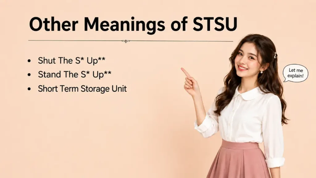 Other Meanings of STSU