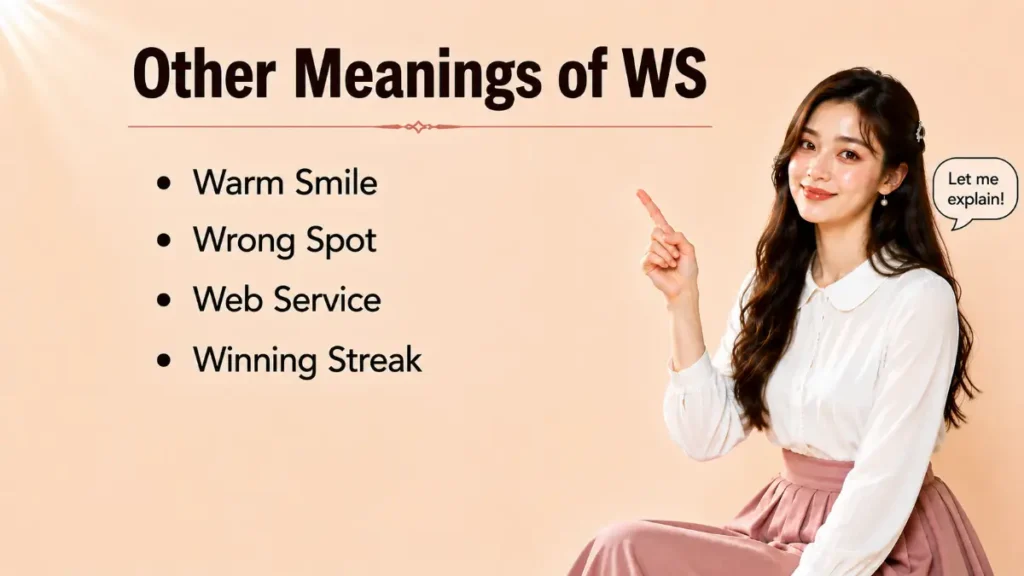 Other Meanings of WS