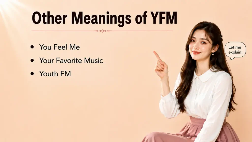 Other Meanings of YFM