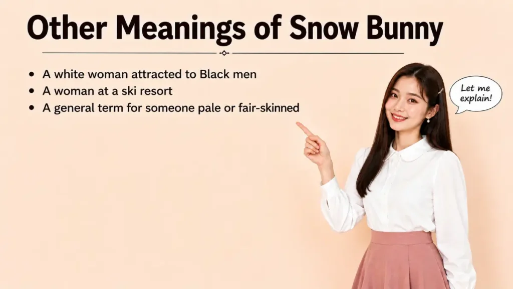 Other Meanings of Snow Bunny