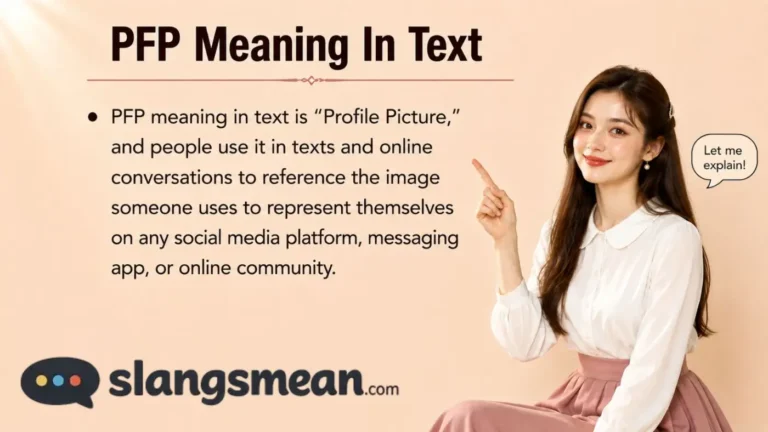 PFP Meaning In Text