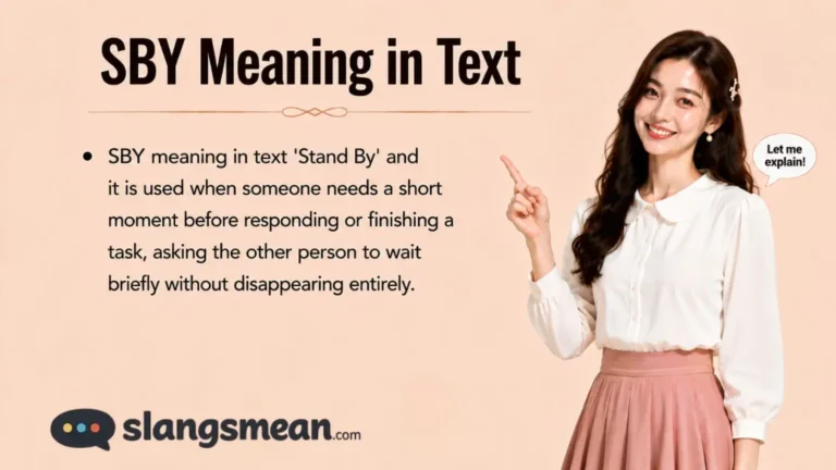 SBY Meaning in Text