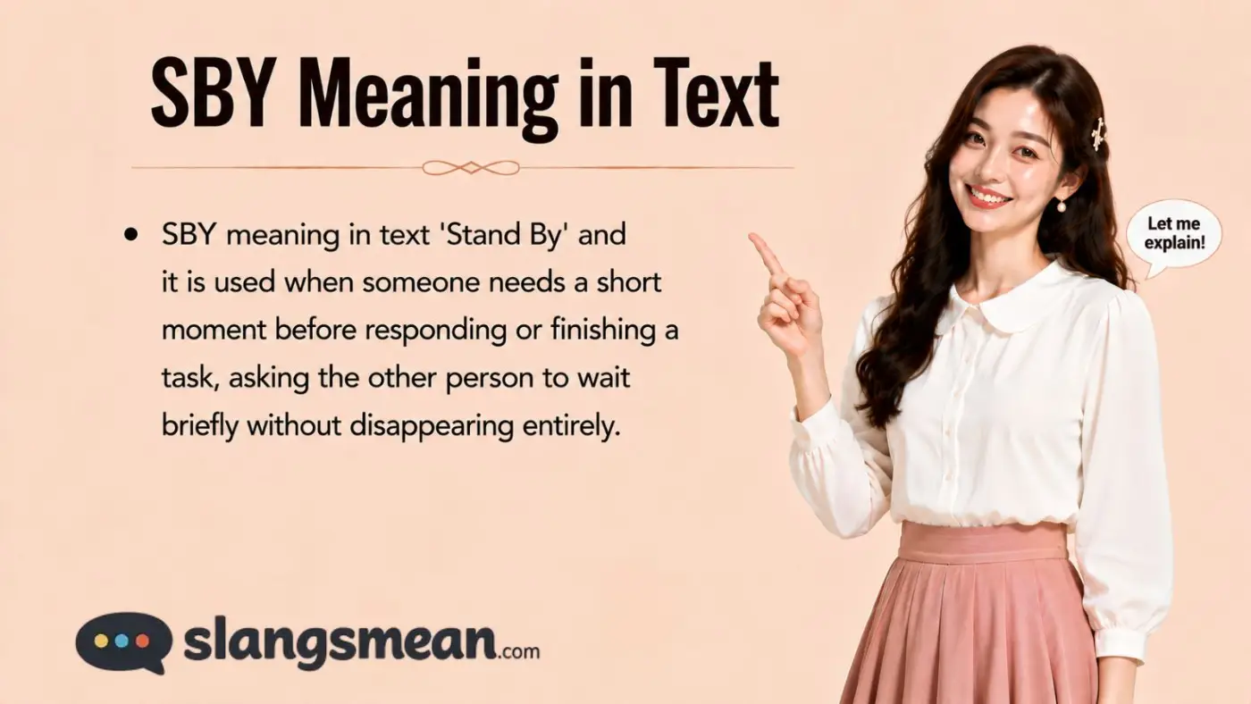 SBY Meaning in Text