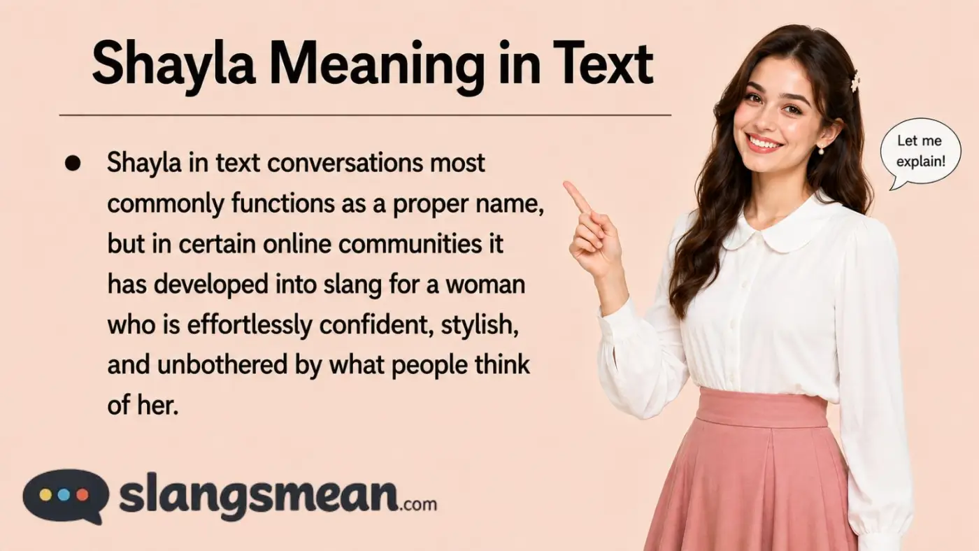 Shayla Meaning in Text