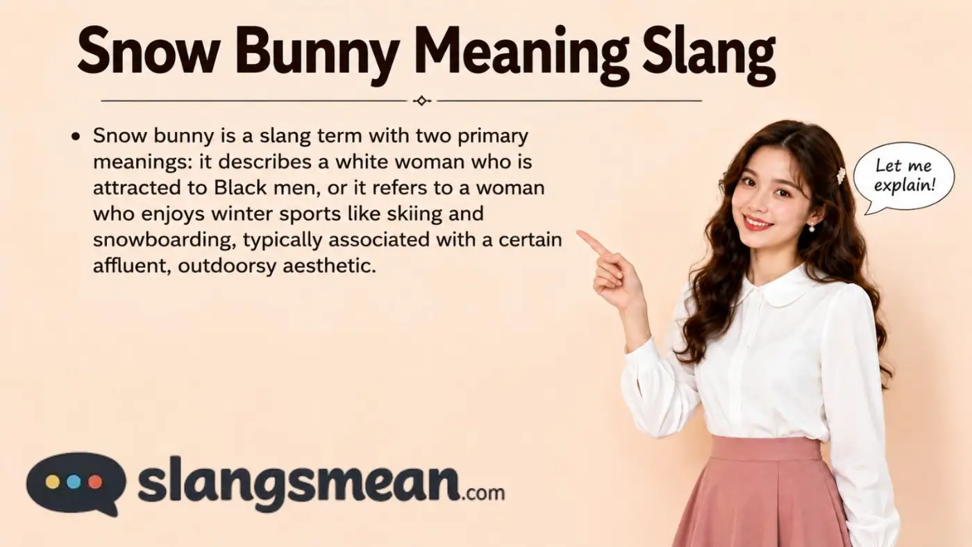 snow bunny meaning slang