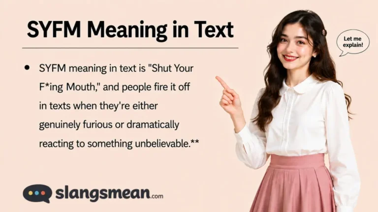 SYFM Meaning in Text