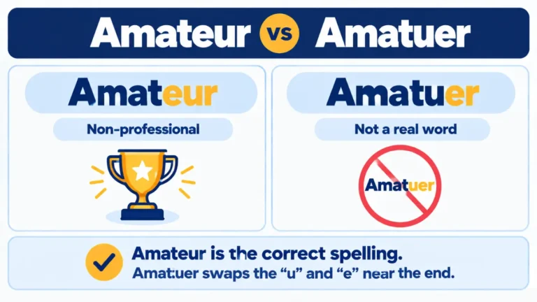 Amateur vs Amatuer