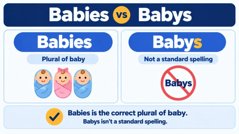 Babies vs Babys