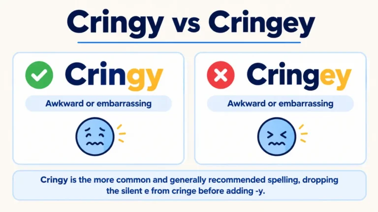 Cringy vs Cringey