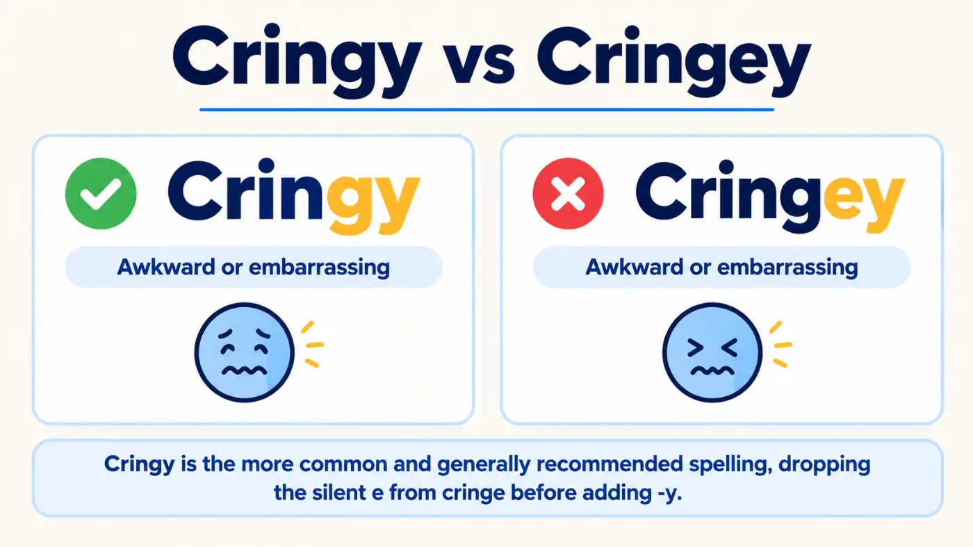 Cringy vs Cringey