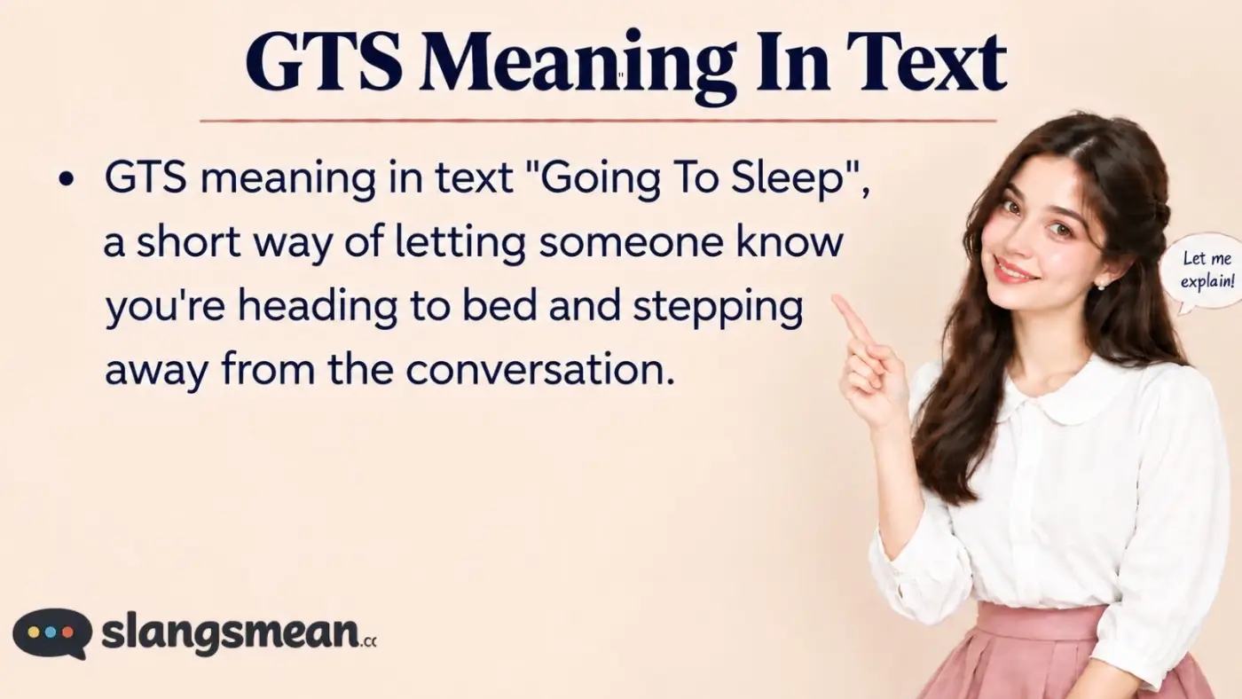 GTS Meaning In Text