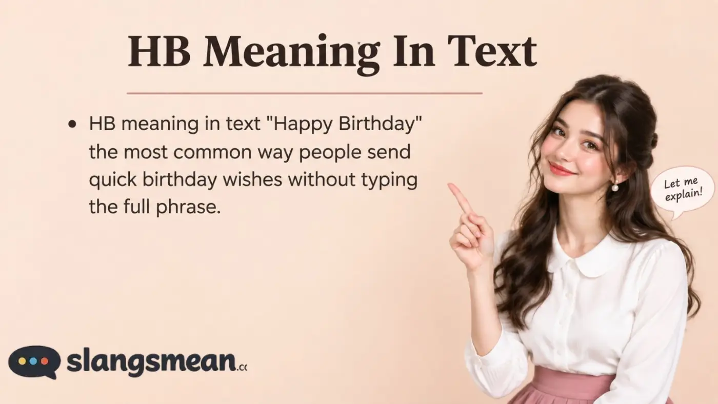 HB Meaning In Text