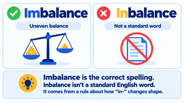 Imbalance vs Inbalance