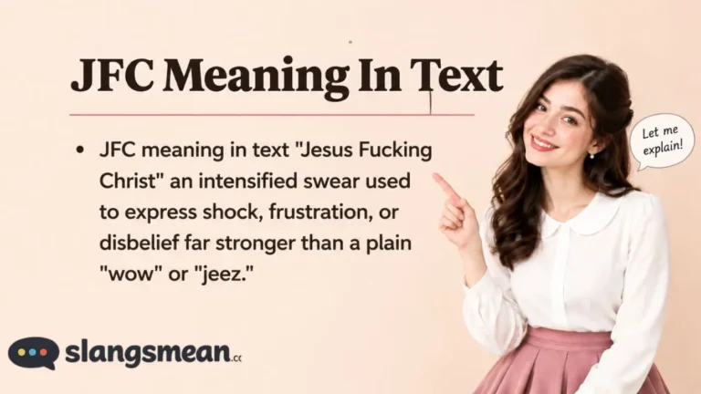 JFC Meaning In Text