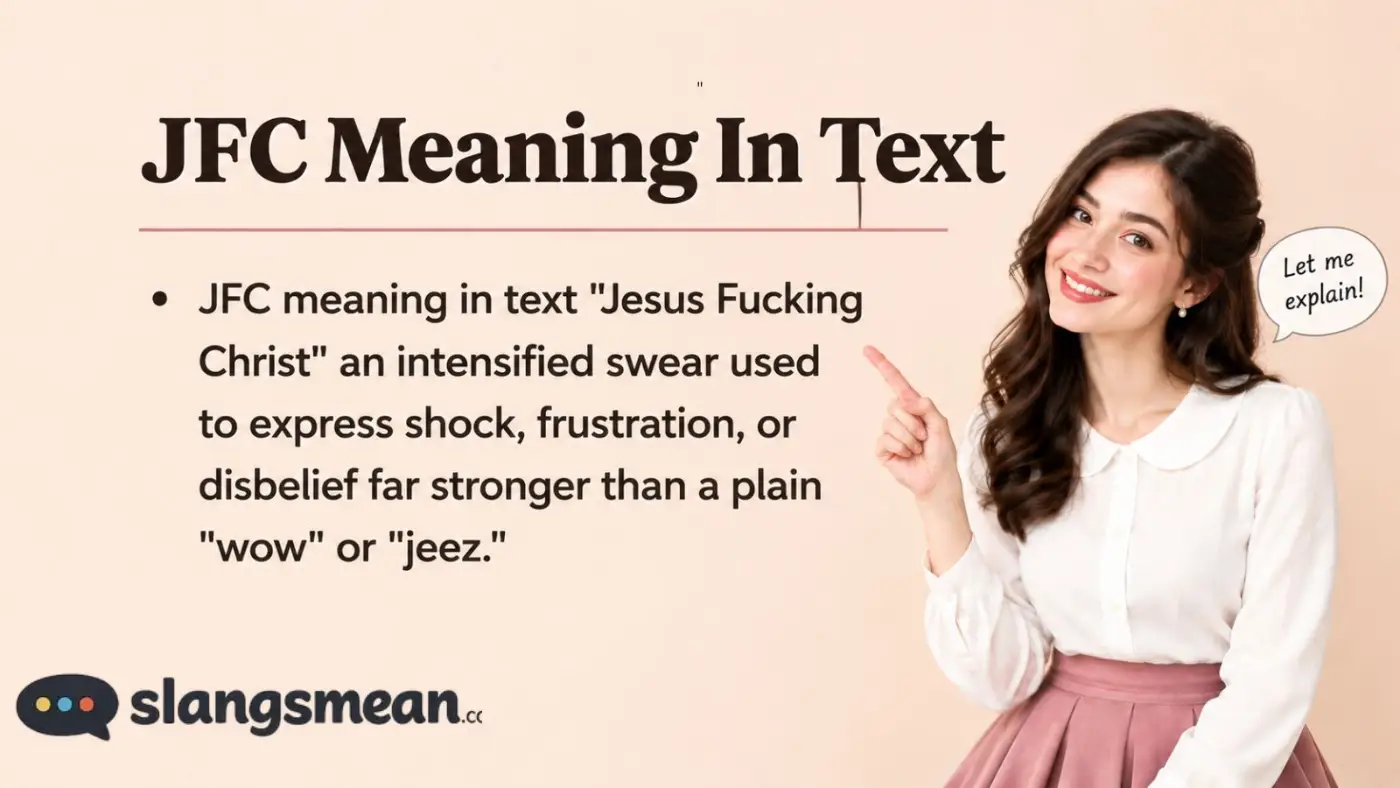 JFC Meaning In Text