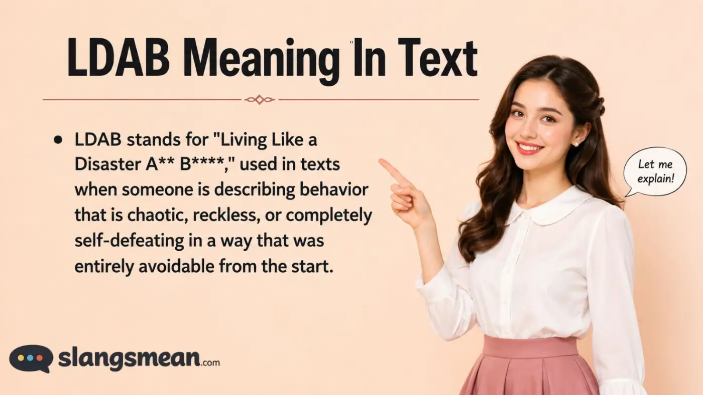 LDAB Meaning In Text