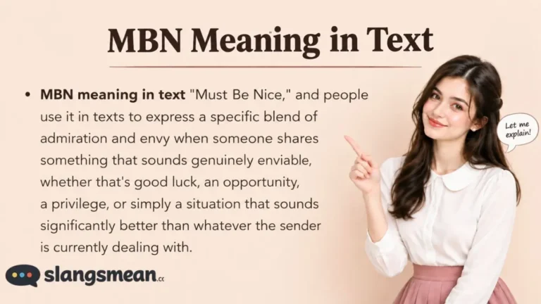 MBN Meaning In Text