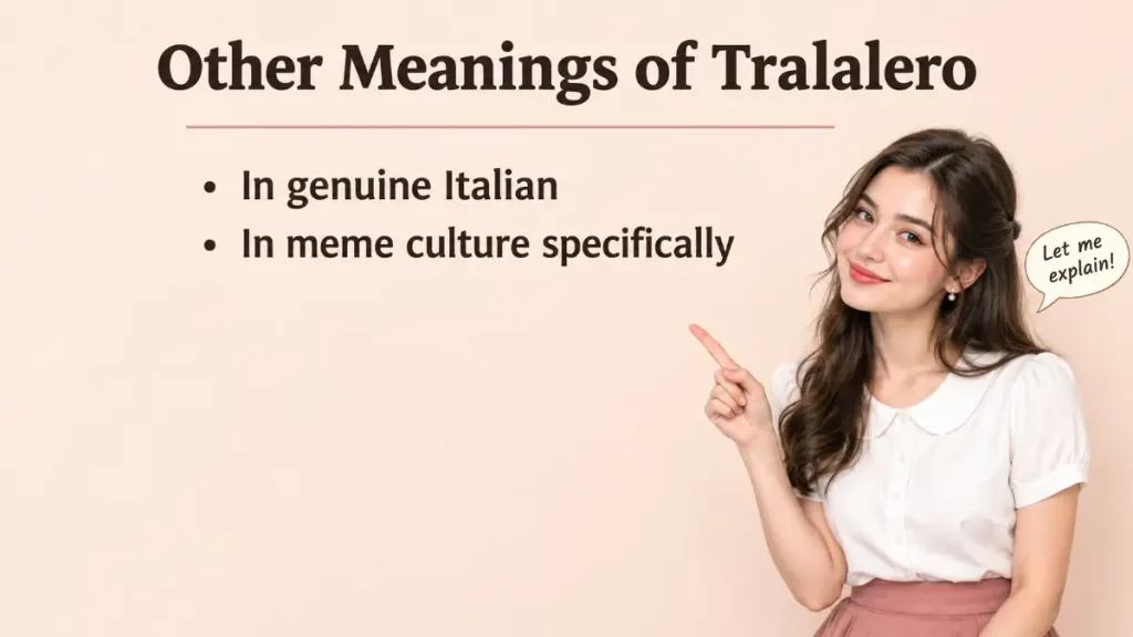 Other Meanings of Tralalero