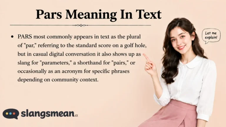 Pars Meaning In Text