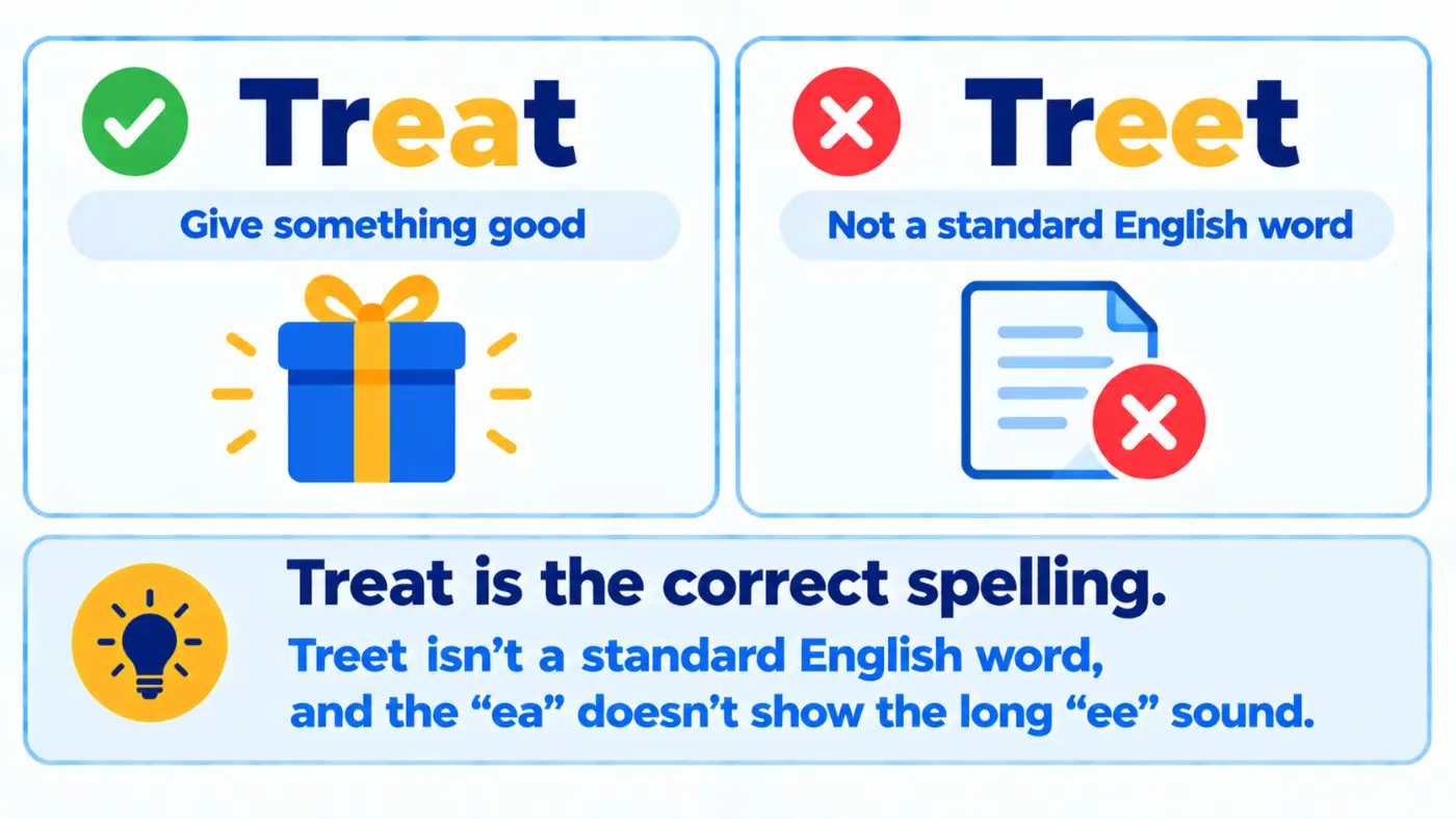 Treat vs Treet