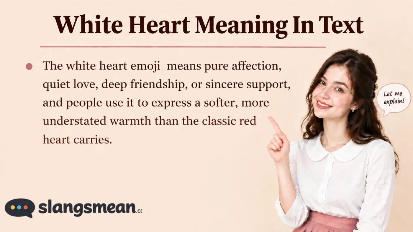 White Heart meaning In Text