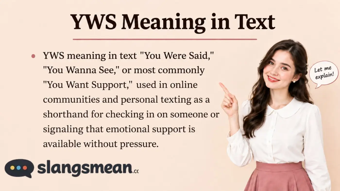 YWS Meaning in Text: