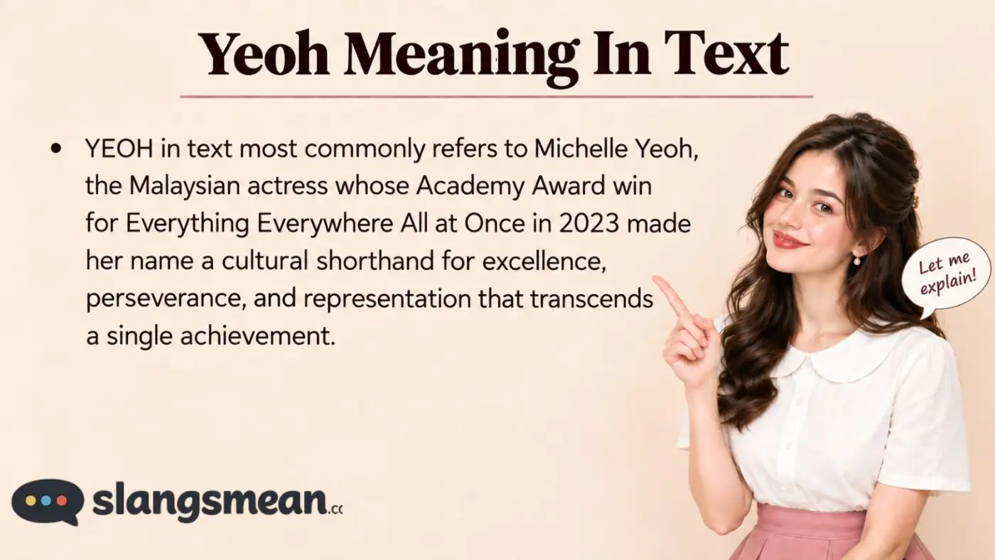 Yeoh Meaning In Text