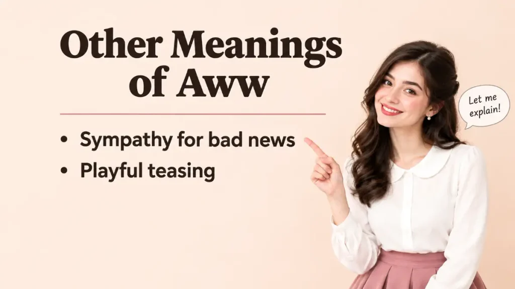 Other Meanings of Aww