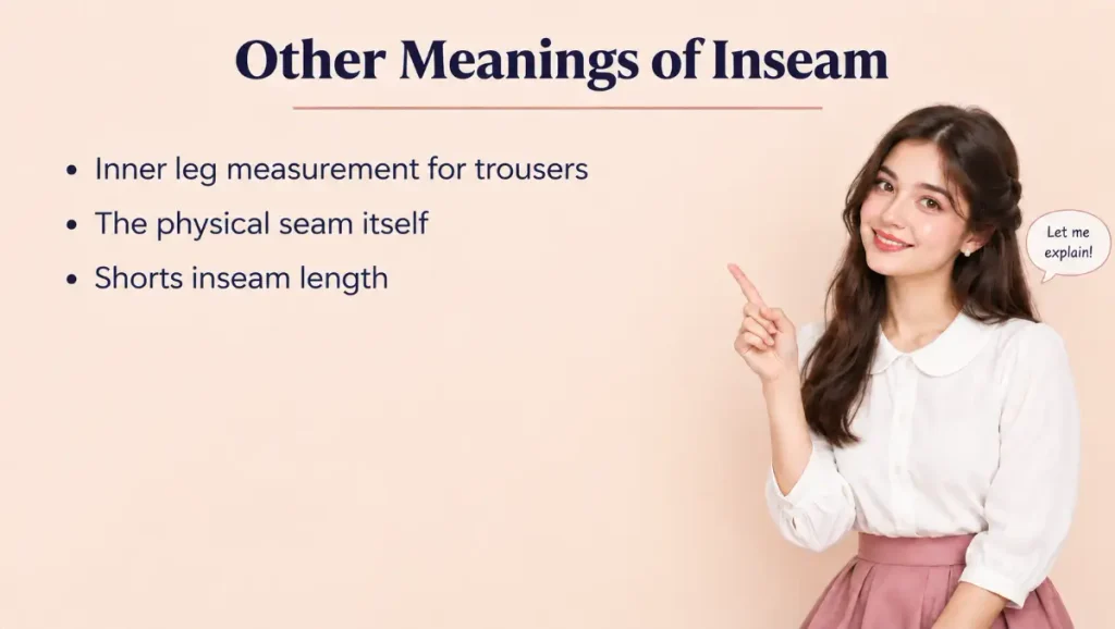 Other Meanings of Inseam