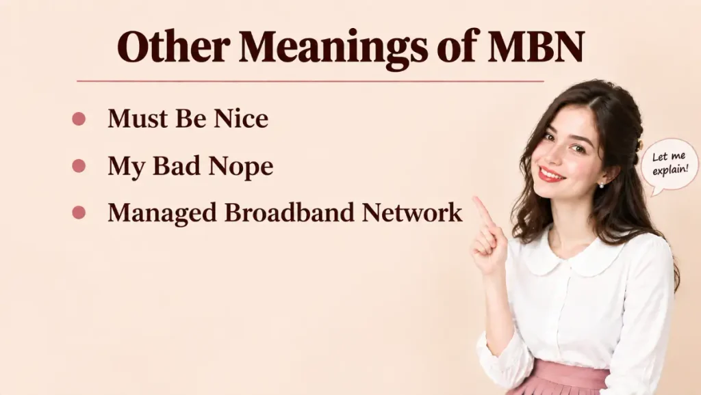 Other Meanings of MBN