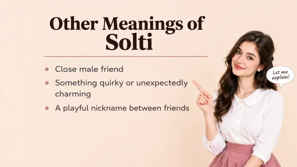Other Meanings Of Solti