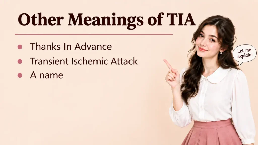 Other Meanings of TIA