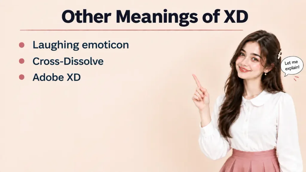Other Meanings of XD