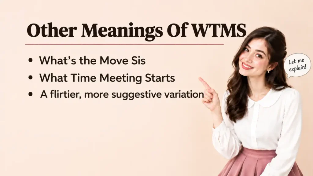 Other Meanings Of WTMS
