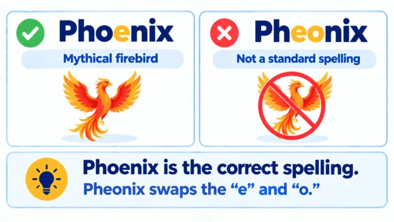 Phoenix vs Pheonix
