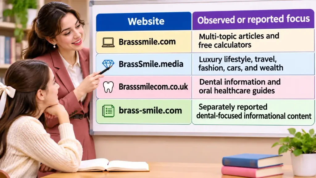 Brasssmile.com vs Similar Websites