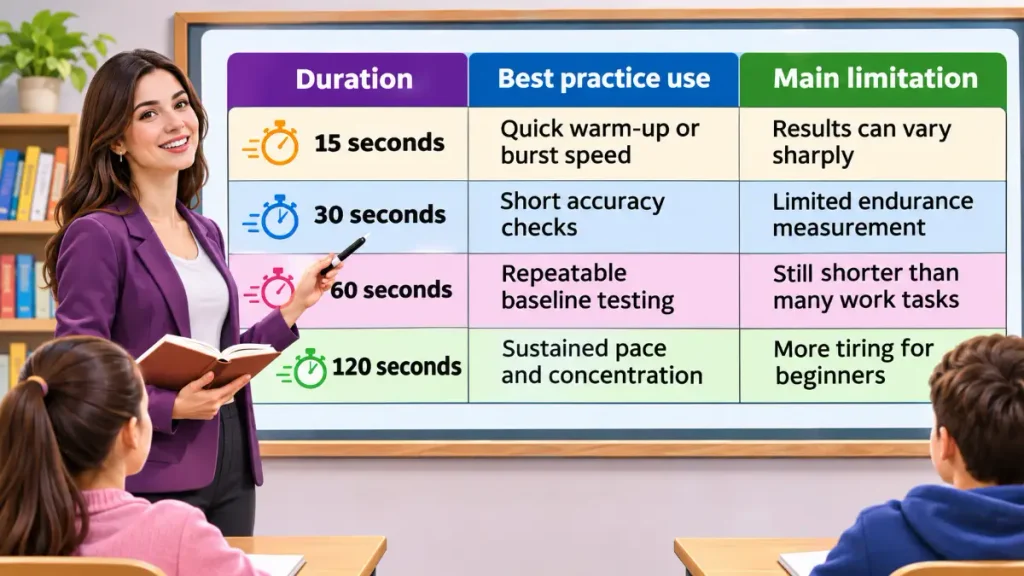 Choosing the Right Test Duration