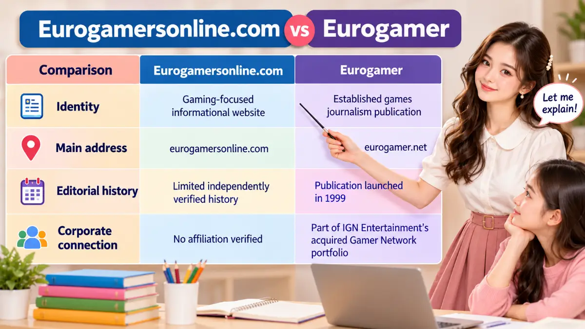 Eurogamersonline vs. Eurogamer