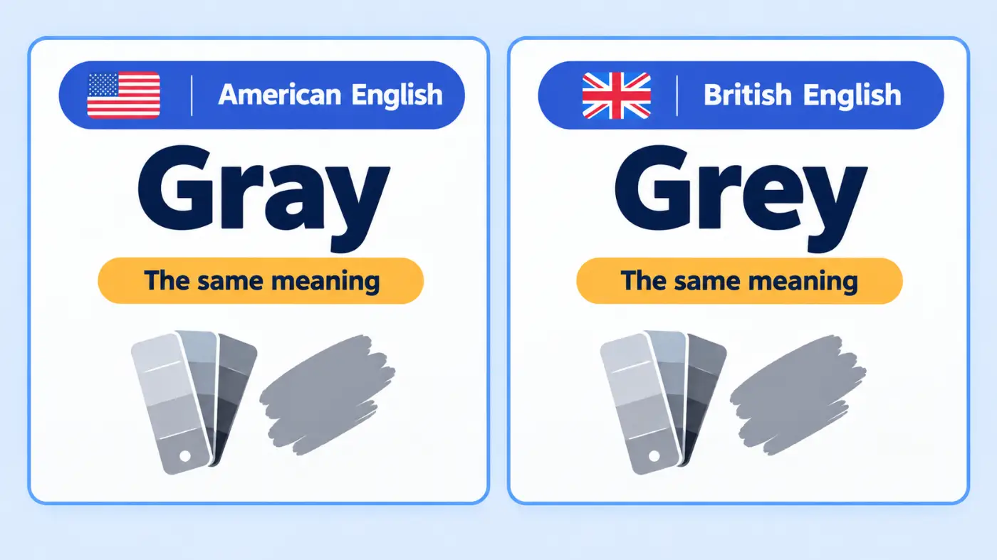Gray vs Grey