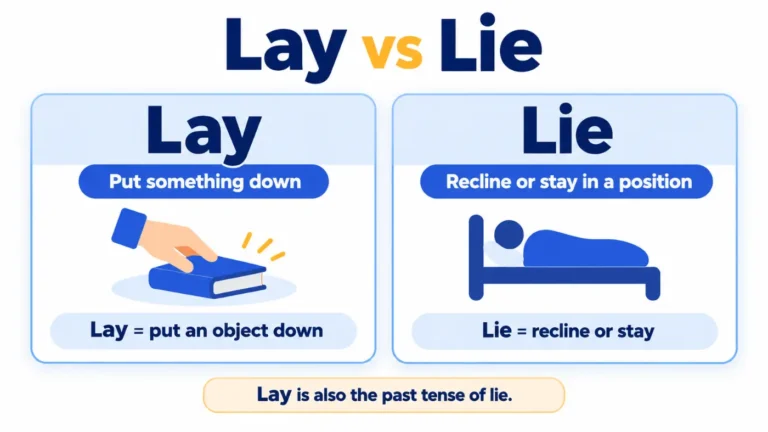 Lay vs Lie