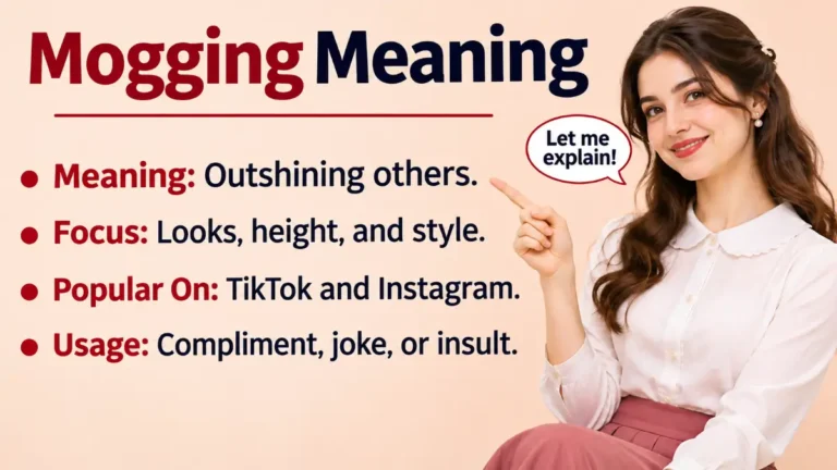 Mogging Meaning