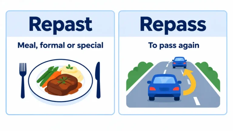 Repast vs Repass