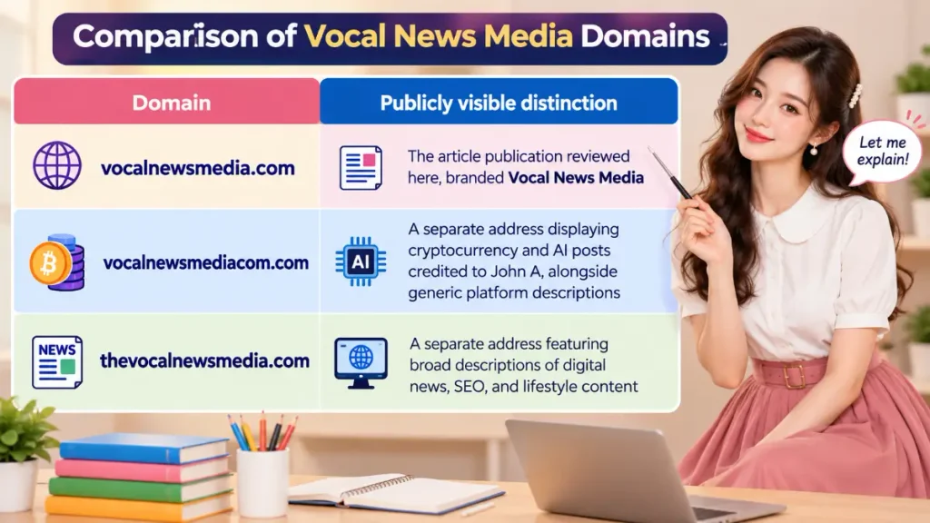 Vocalnewsmedia Com vs. Similar-Looking Domains